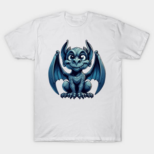 Cute Gargoyle T-Shirt by Dmytro